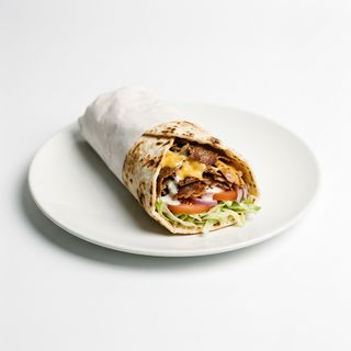Kebab con queso