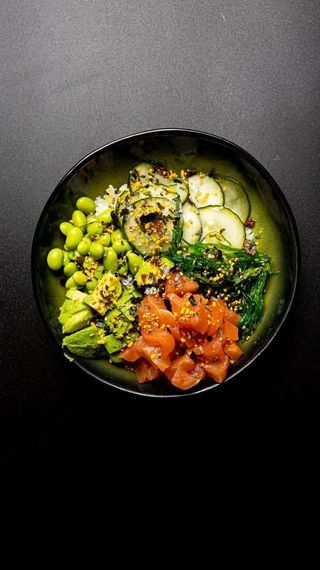Poke De Salmón Marinado