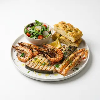 Pescado Mixto A La Plancha (X2)