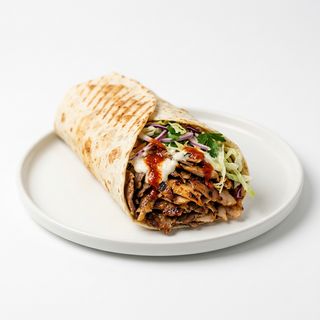 Dürum Kebab Mixto Solo Carne Con Salsa