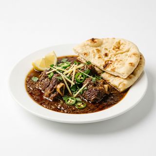 Achar gosht + 2 naan