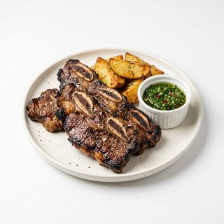 Asado De Tira Con Patatas