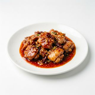 Chicken in Hot Garlic Sauce