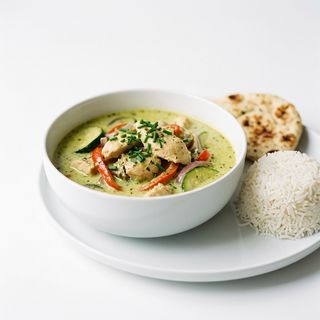 Zielone Curry Z Kurczakiem