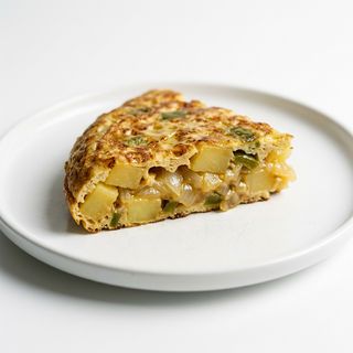 Patata, Pimiento Verde Y Cebolla