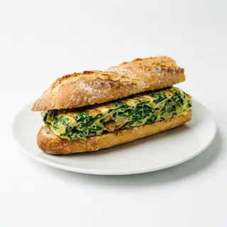 Bocadillo Tortilla Espinacas