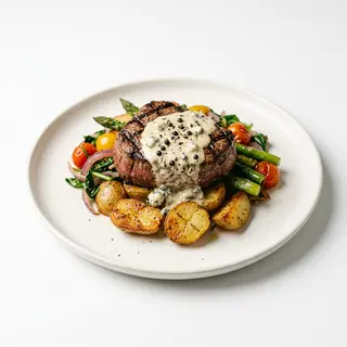 Lomo a la Pimienta Roquefort
