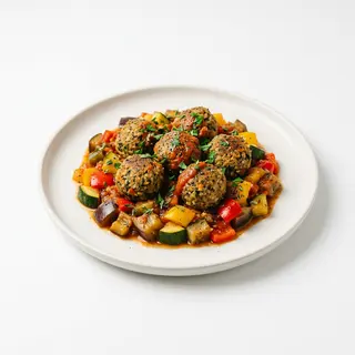 Pulpeciki z gulaszem ratatouille