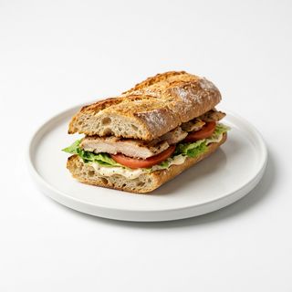 Bocadillo Vegetal De Pollo