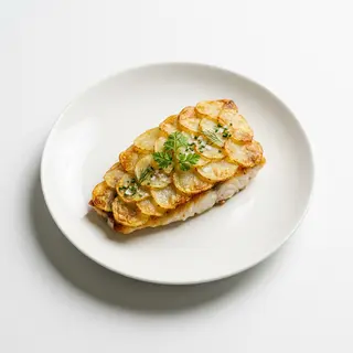 Filetto di orata in crosta di patate