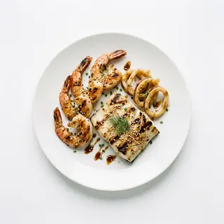 203 Gran misto di mare alla piastra
