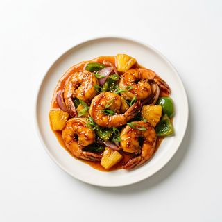 gambas agridulces