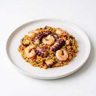 Arroz De Pulpo Y Gambas (2 Personas)