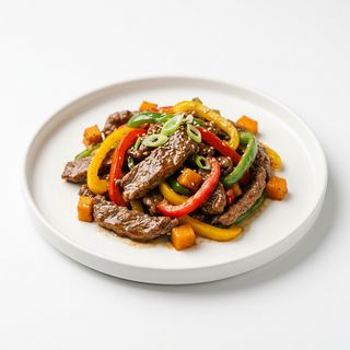 Ternera Con Salsa De Ostras