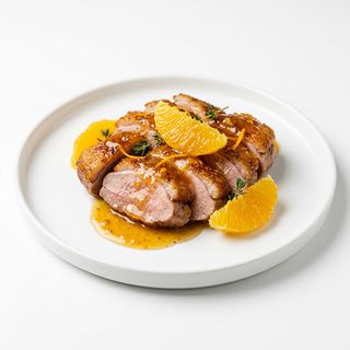 Pato A La Naranja
