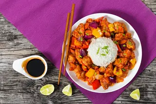Wok De Cerdo Agridulce