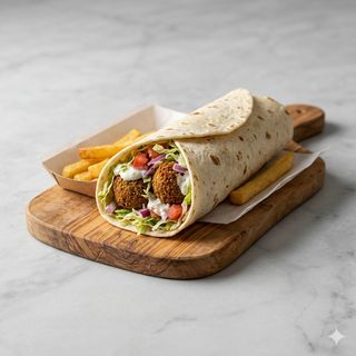 12. Durum De Falafel