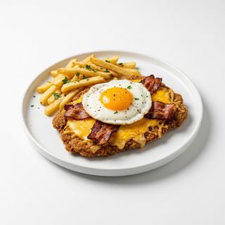 Milanesa Con Cheddar