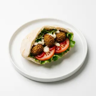 Pita o panino vegetariano