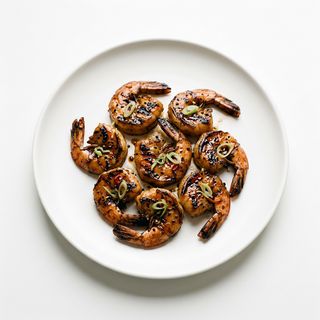 Gambas a la plancha china