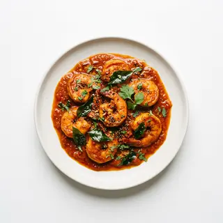 GAMBAS MADRAS (LANGOSTINOS MADRAS)