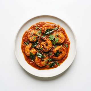 GAMBAS MADRAS (LANGOSTINOS MADRAS)