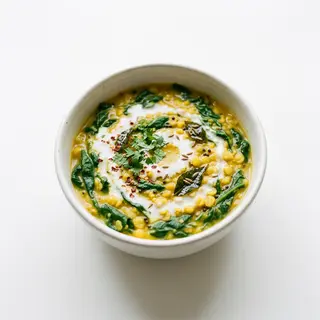 35A Dhall & spinach