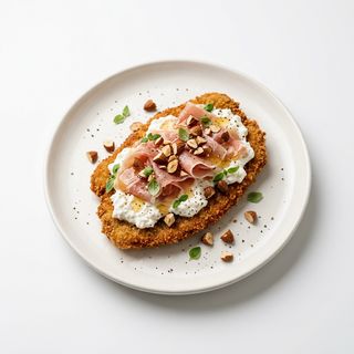 Milanesa Suprema Con Stracciatella