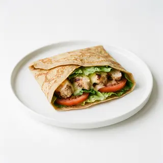 Crepe Fresh Chicken.