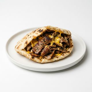 Kebab doble con queso