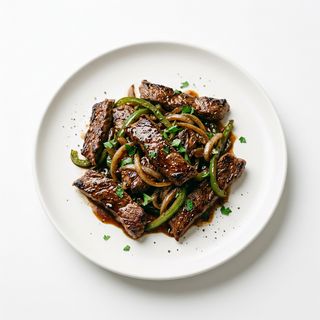98.Manzo alla piastra 铁板牛肉