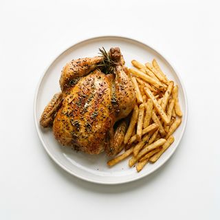 Pollo Entero Asado