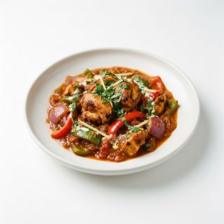 Pollo tikka balti