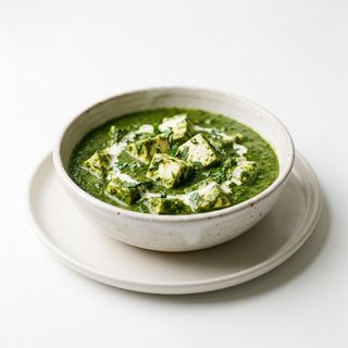 Ser Paneer ze szpinakiem