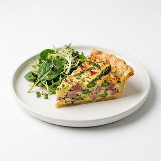 Quiche De Jamón Y Espárragos