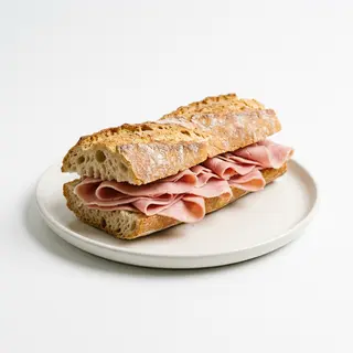Bocadillo Frío De Jamón York