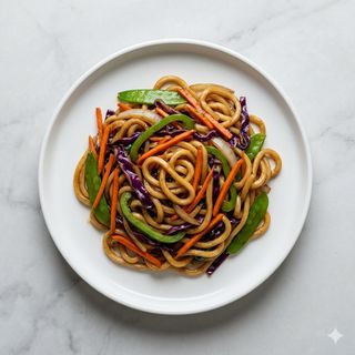 Fideos Con Verduras
