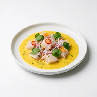 Ceviche Caliente En Leche De Tigre
