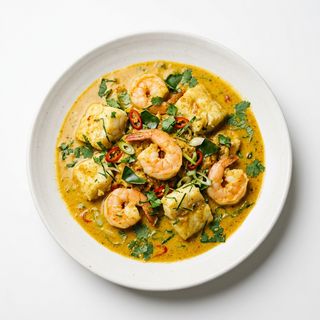Ryba / Krewetki curry