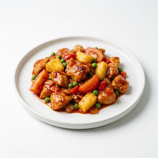 078. Pollo in salsa agrodolce