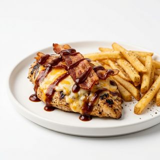 Plato 8 Pollo Con Queso Fundido