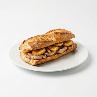 Bocadillo Con Patatas