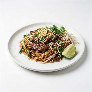 Pad Thai z wołowiną