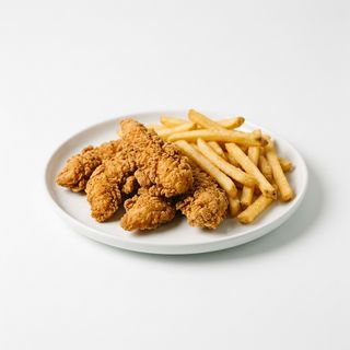 Plato De Tenders De Pollo (Ración)
