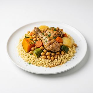 Cuscús Con Pollo solo  viernes