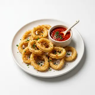 Calamares con salsa picante