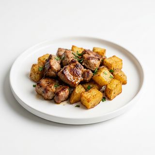 Cerdo Con Patatas