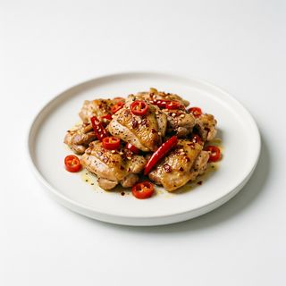 Boneless chicken chily