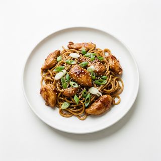 Nouilles Poulet Teriyaki