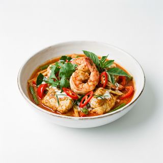 Ryba / Krewetki po tajsku